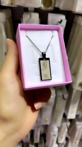 Çelik Kişiye Özel Göz Kolye