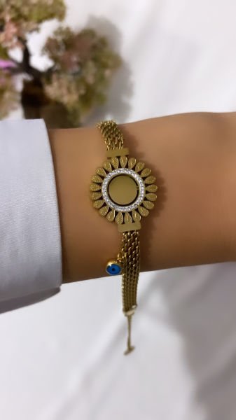 Çelik Kişiye Özel İsimli Bileklik