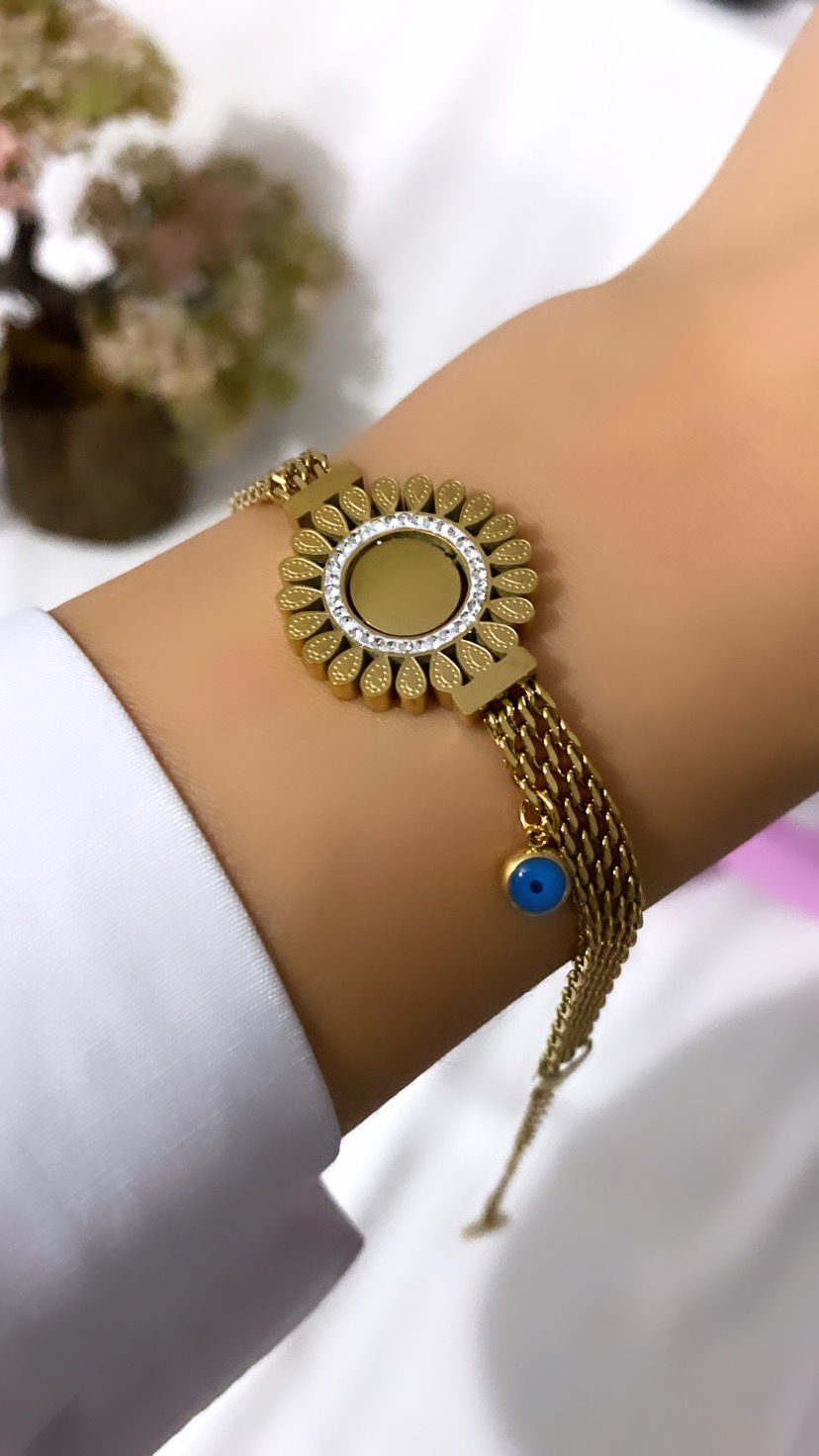 Çelik Kişiye Özel İsimli Bileklik