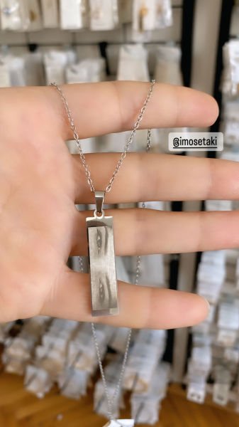 Çelik Kişiye Özel Göz Kolye