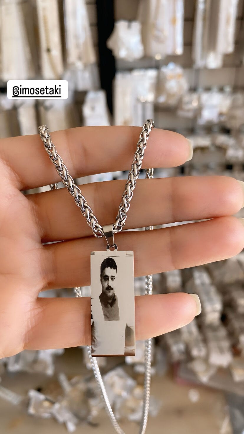 KİŞİYE ÖZEL TASARIM ERKEK KOLYE