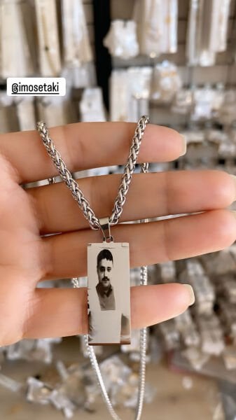 KİŞİYE ÖZEL TASARIM ERKEK KOLYE