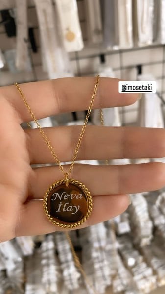 Çelik Kişiye Özel İsimli Kolye