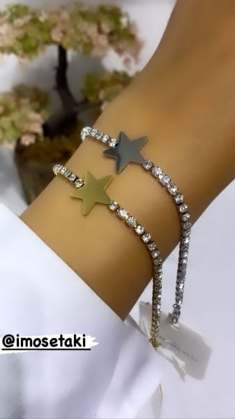 ÇELİK KİŞİYE ÖZEL ZİRKON TAŞLI BİLEKLİK