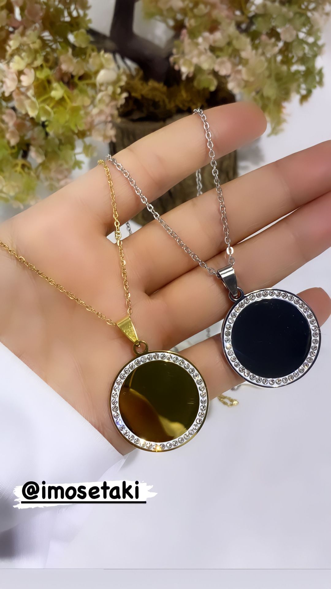 ÇELİK KİŞİYE ÖZEL İSİM YAZILAN KOLYE