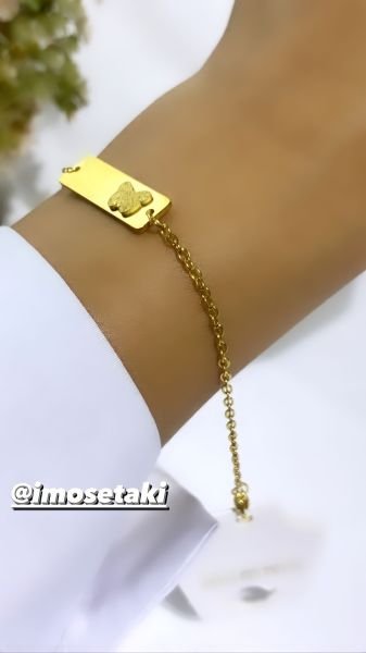 ÇELİK KİŞİYE ÖZEL İSİM YAZILAN BİLEKLİK