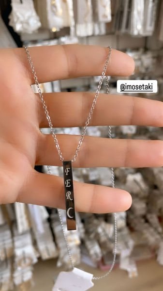 Çelik Kişiye Özel Murat Boz Kolyesi