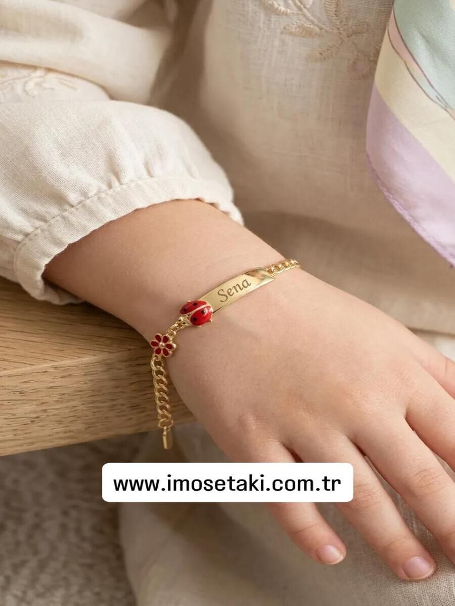 İsimli Kız Çocuk Künyesi Kişiye Özel