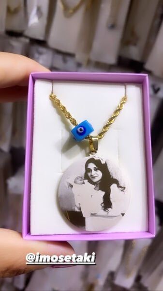 ÇELİK KİŞİYE ÖZEL KOLYE