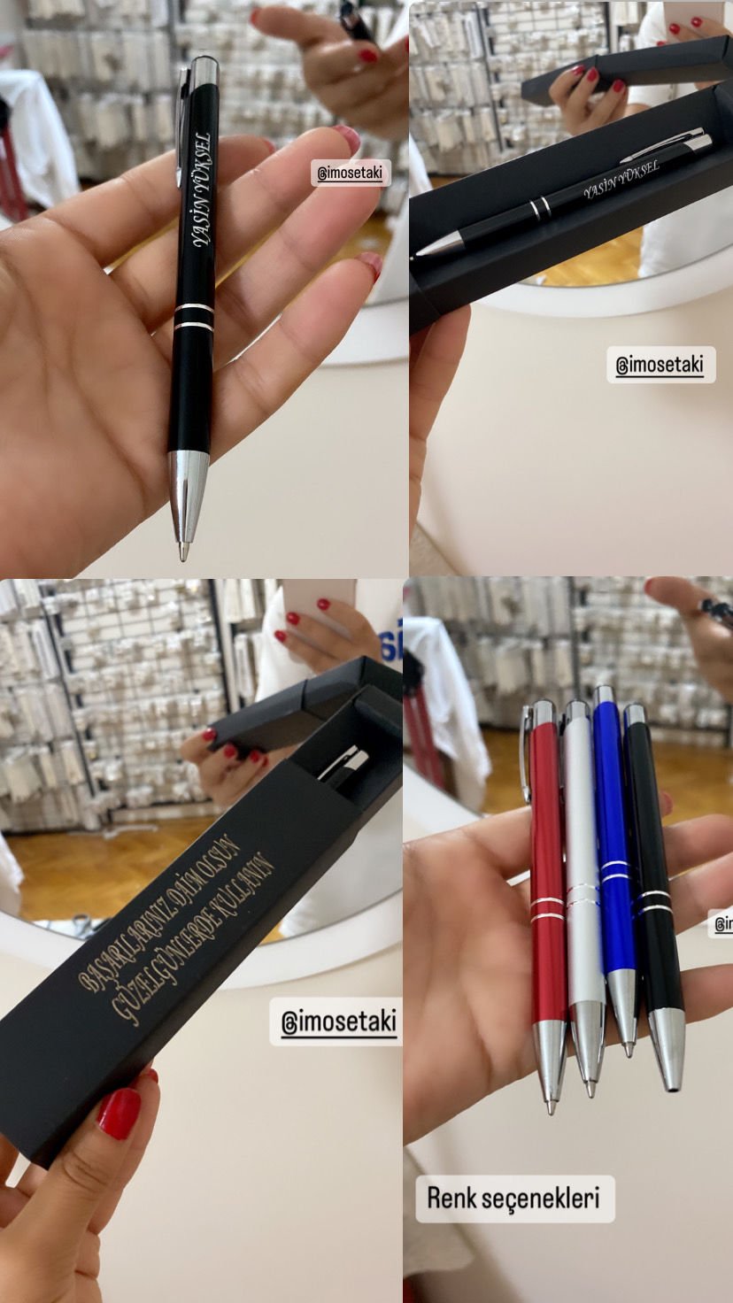 Kişiye Özel İsimli Kalem