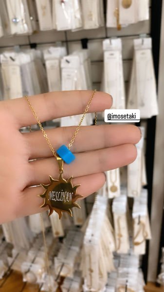 Çelik Kişiye Özel İsimli Kolye