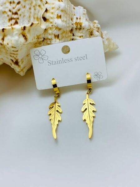 ÇELİK  YAPRAK KÜPE