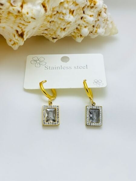 ÇELİK  TAŞLI KÜPE