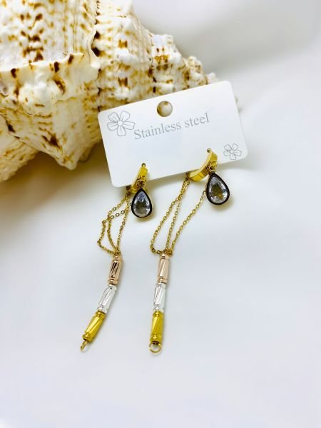 ÇELİK  SALALNTILI KÜPE