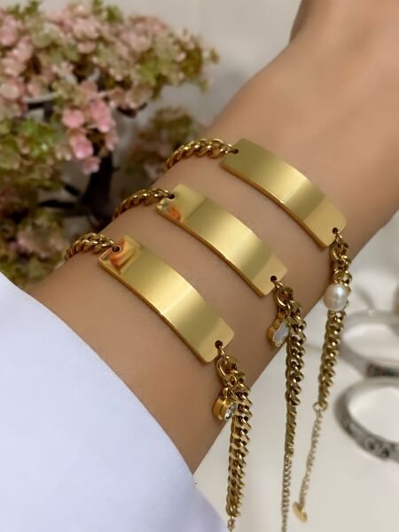 ÇELİK KİŞİYE ÖZEL BİLEKLİK