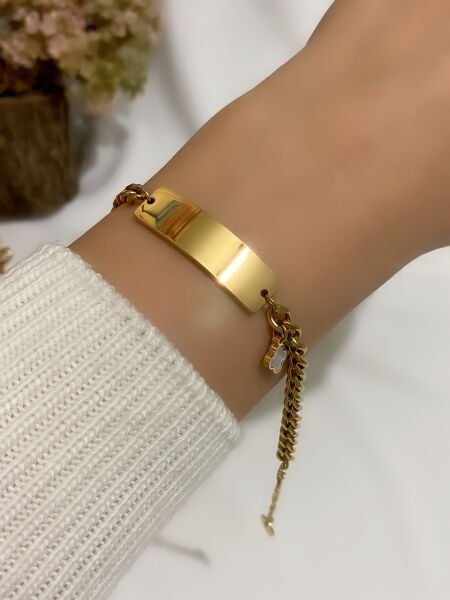 ÇELİK KİŞİYE ÖZEL BİLEKLİK